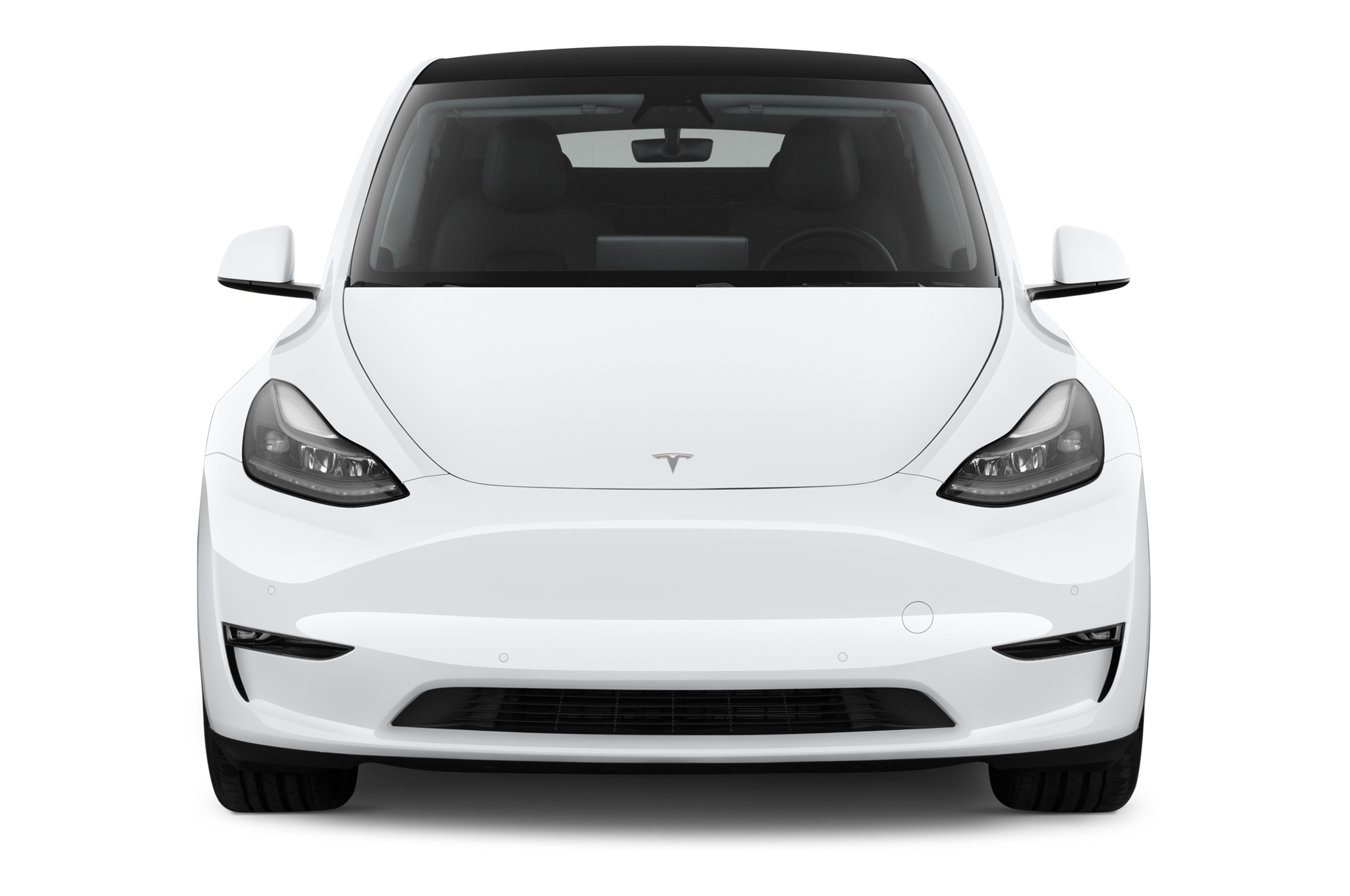 Tesla Model Y (Baujahr 2022) Long Range AWD 5 Türen Frontansicht