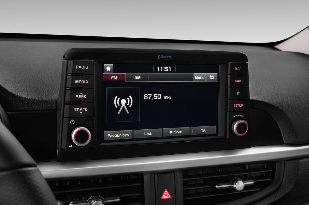 KIA Picanto (Baujahr 2019) GT Line 5 Türen Radio und Infotainmentsystem