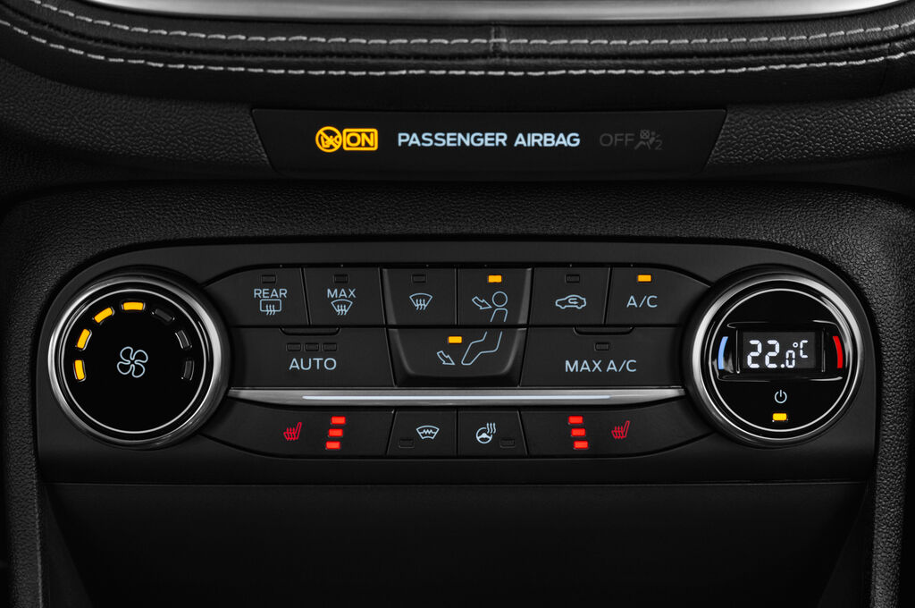 Ford Fiesta Vignale (Baujahr 2018) - 5 Türen Temperatur und Klimaanlage