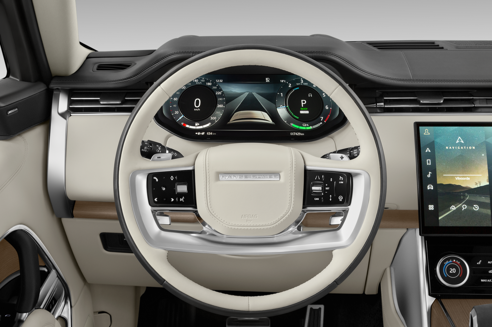 Land Rover Range Rover (Baujahr 2024) PHEV HSE 5 Türen Lenkrad