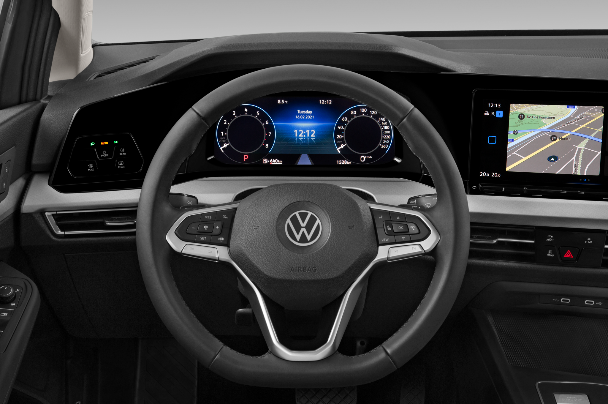 Volkswagen Golf Variant (Baujahr 2021) Life HEV 4 Türen Lenkrad