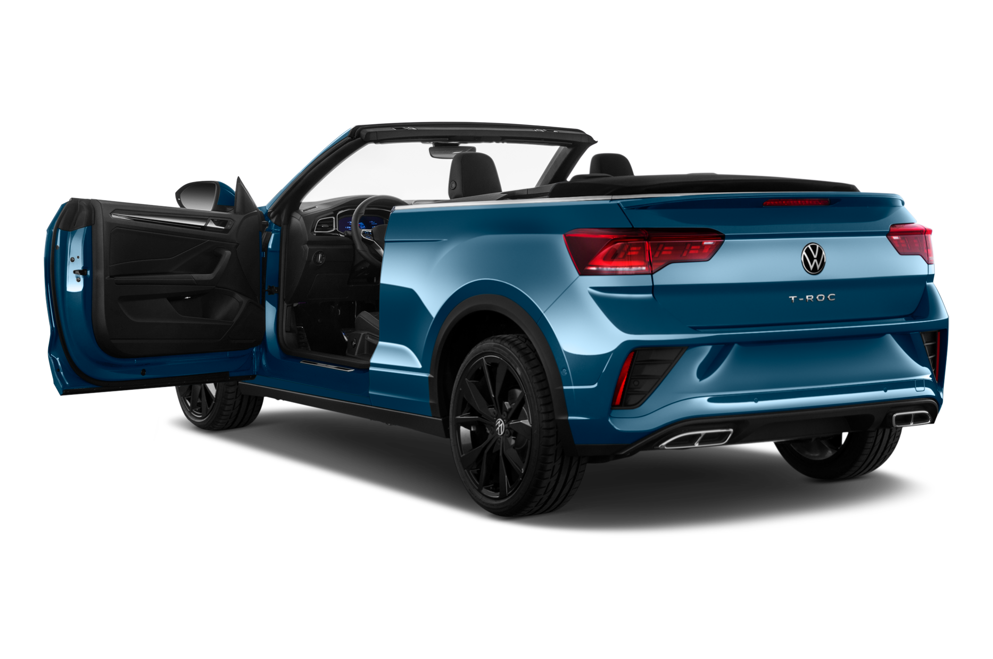 Volkswagen T-Roc Cabrio (Baujahr 2022) R-Line 5 Türen Tür geöffnet