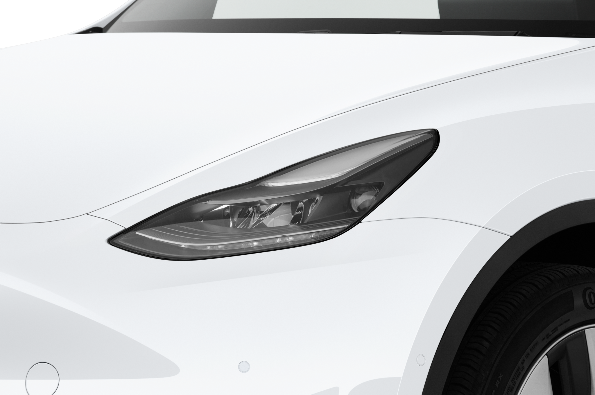 Tesla Model Y (Baujahr 2022) Long Range AWD 5 Türen Scheinwerfer