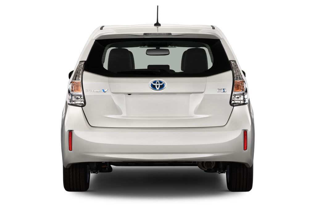 Toyota Prius+ (Baujahr 2011) Life 5 Türen Heckansicht