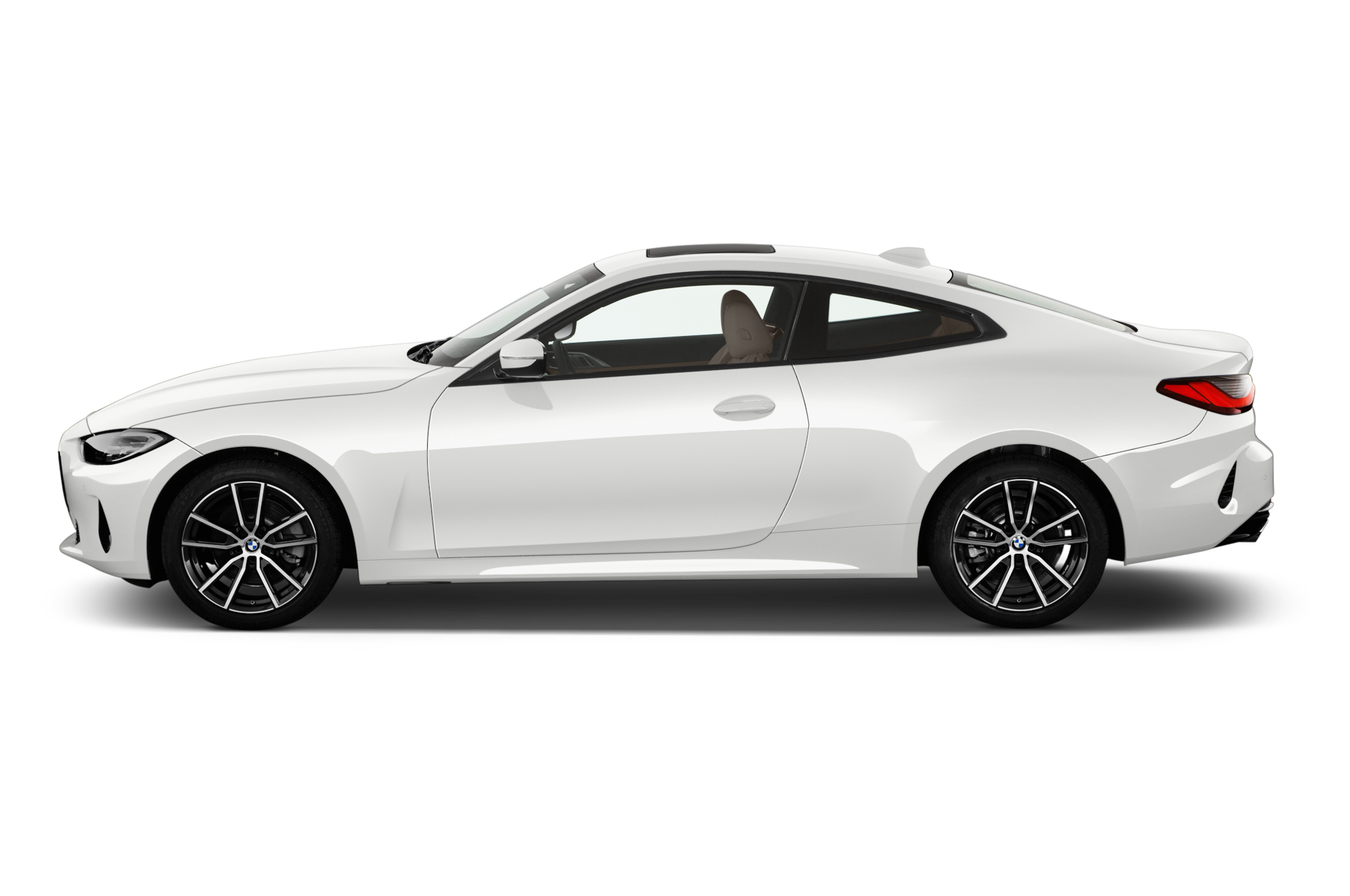 BMW 4 Series (Baujahr 2021) - 2 Türen Seitenansicht