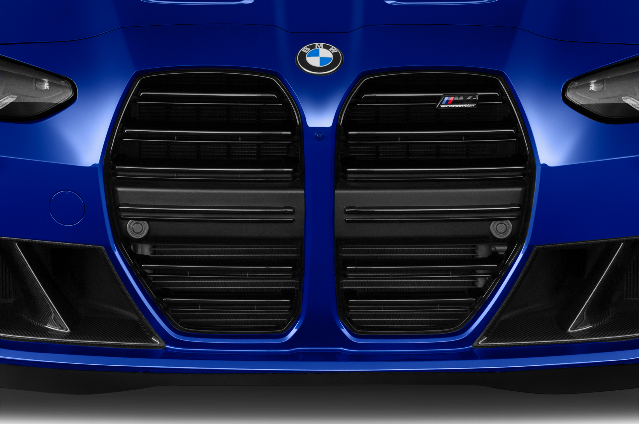 BMW M4 (Baujahr 2022) Competition 2 Türen Kühlergrill und Scheinwerfer