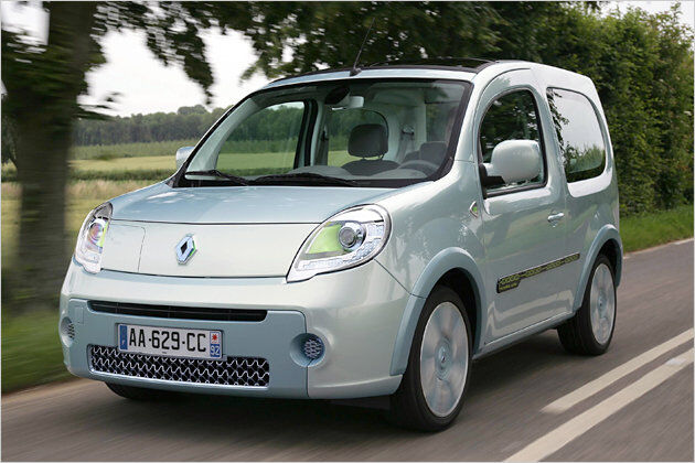 Renault Kangoo Be Bop Z.E.: Elektroauto als Prototyp schon gefahren