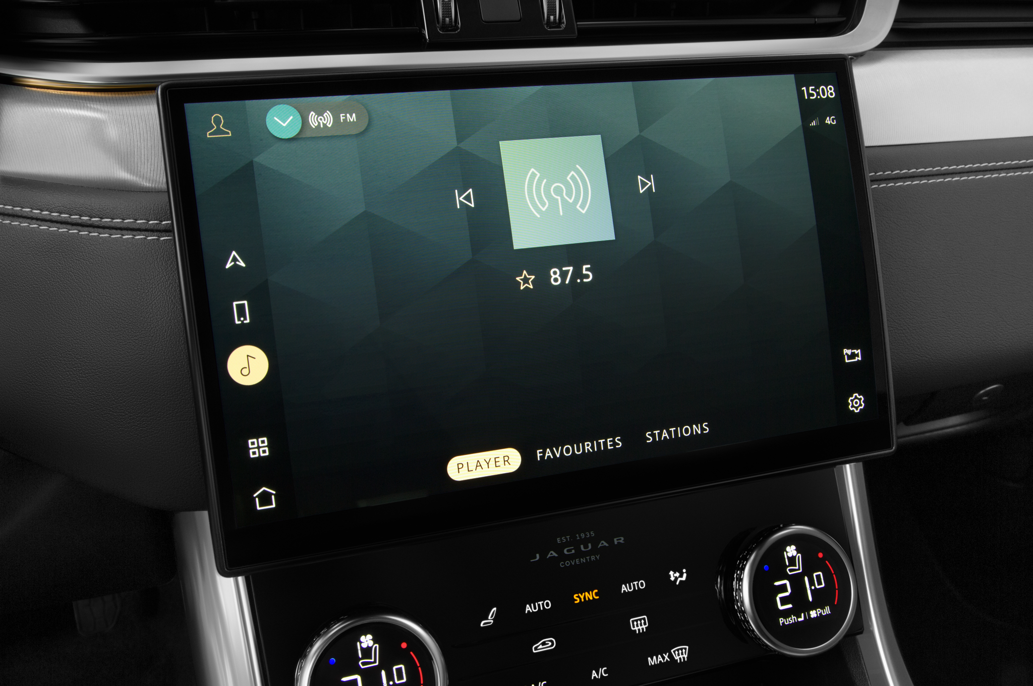 Jaguar XF Sportbrake (Baujahr 2021) R-Dynamic S 5 Türen Radio und Infotainmentsystem