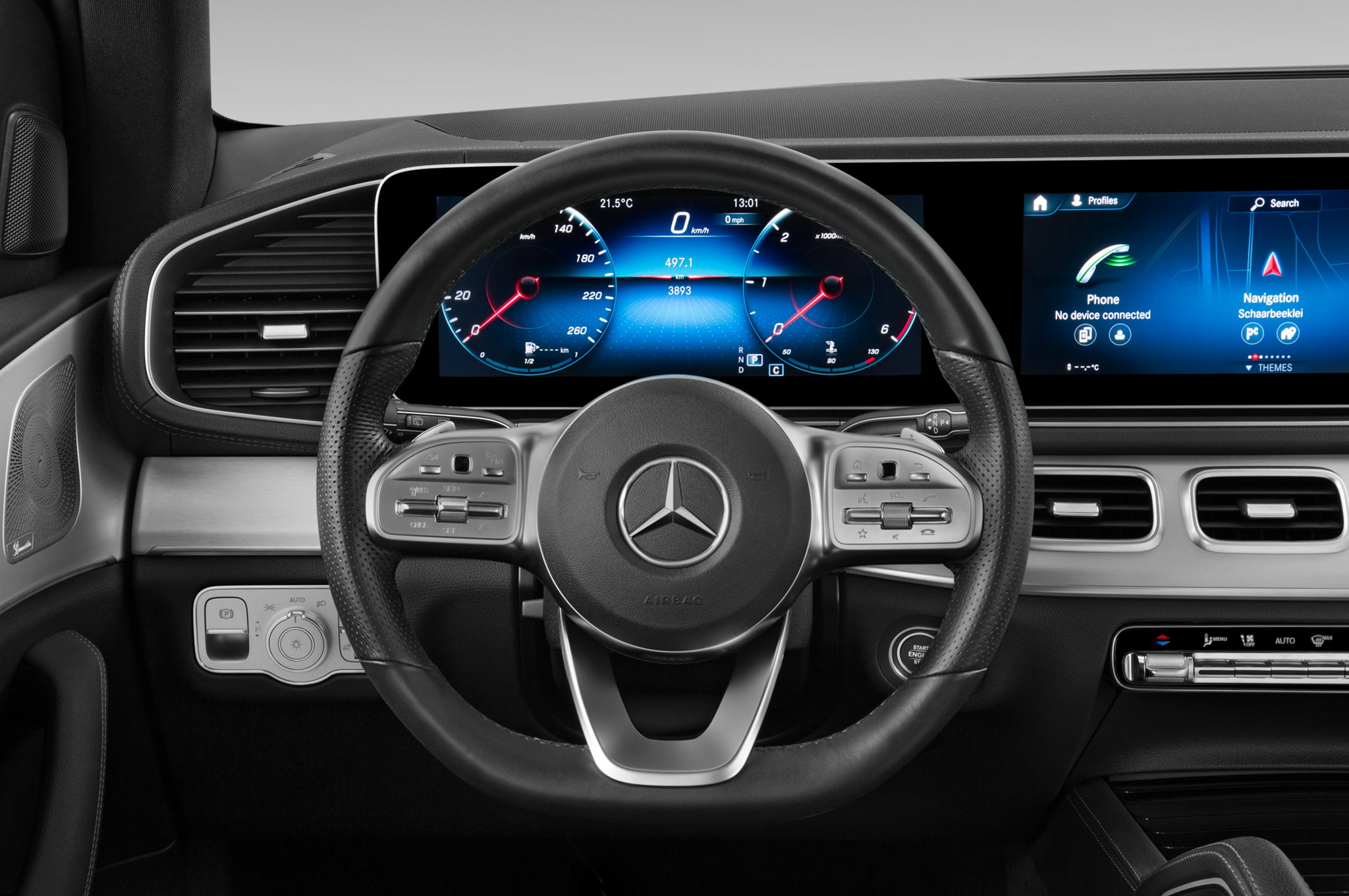 Mercedes GLS (Baujahr 2020) AMG Line 5 Türen Lenkrad