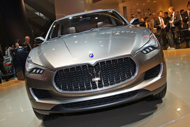 Maserati-Studie - Kubang gegen Cayenne