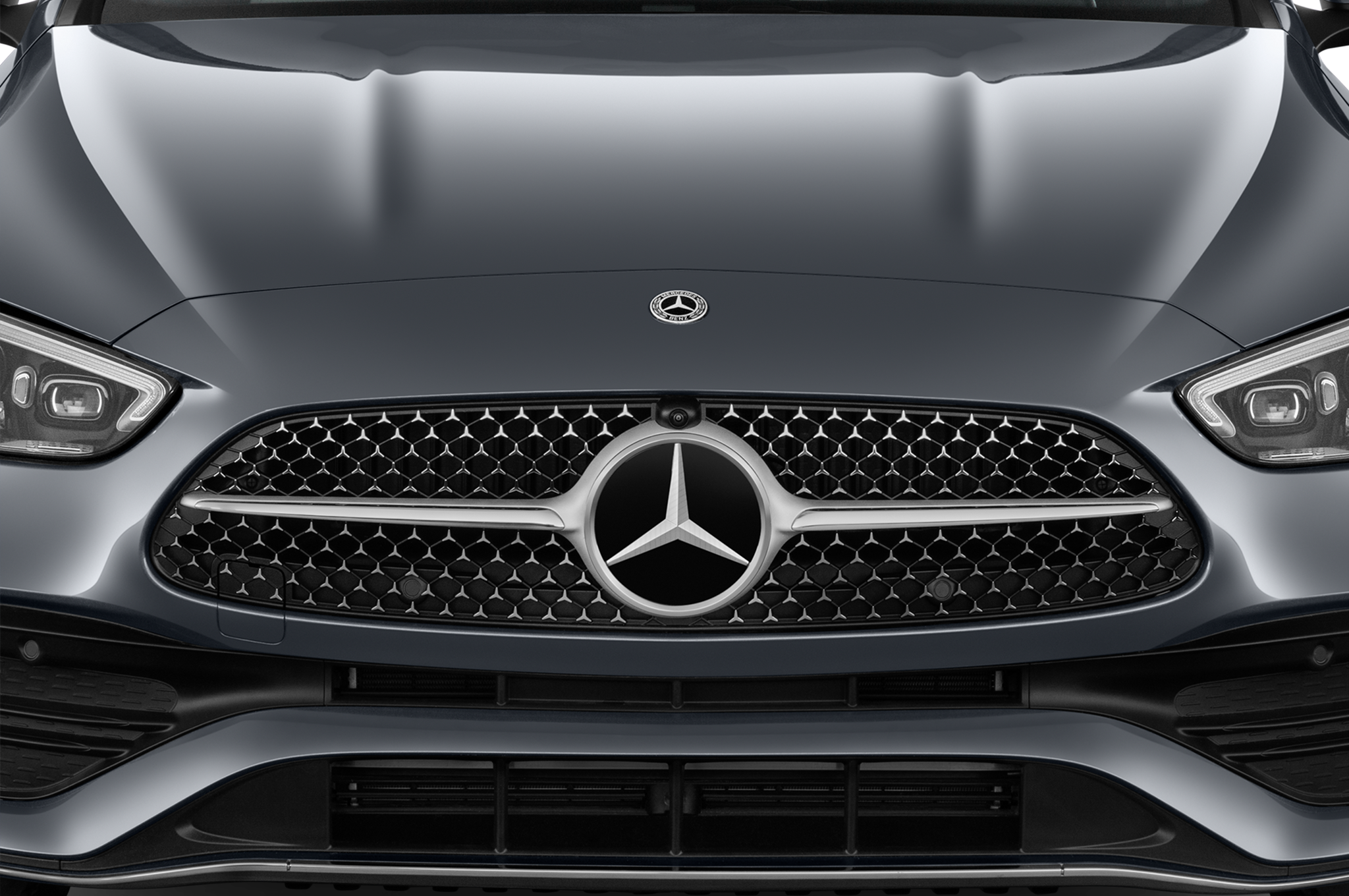 Mercedes C Class (Baujahr 2022) - 5 Türen Kühlergrill und Scheinwerfer