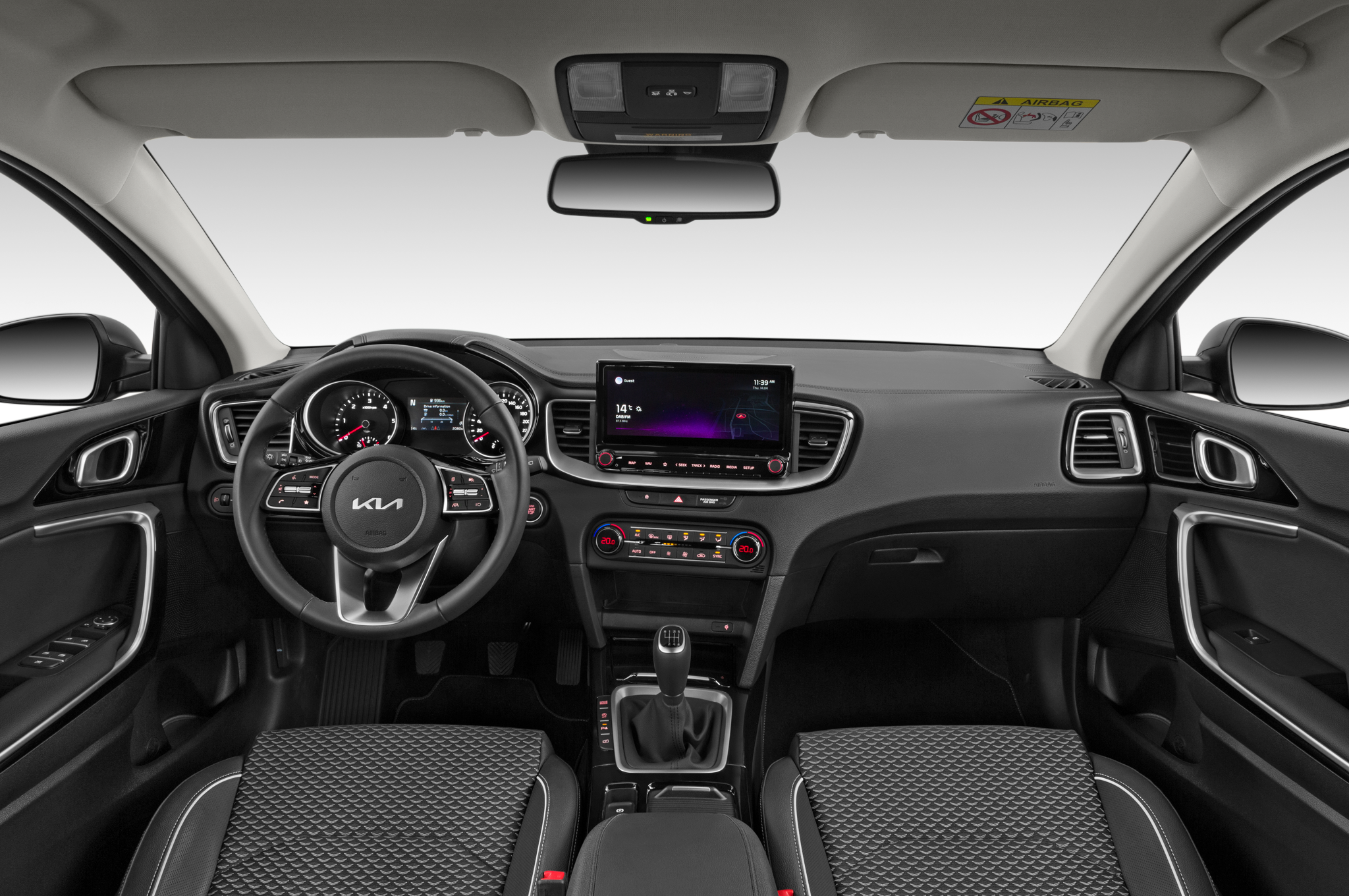 Kia Ceed Sportswagon (Baujahr 2022) Vision 5 Türen Cockpit und Innenraum