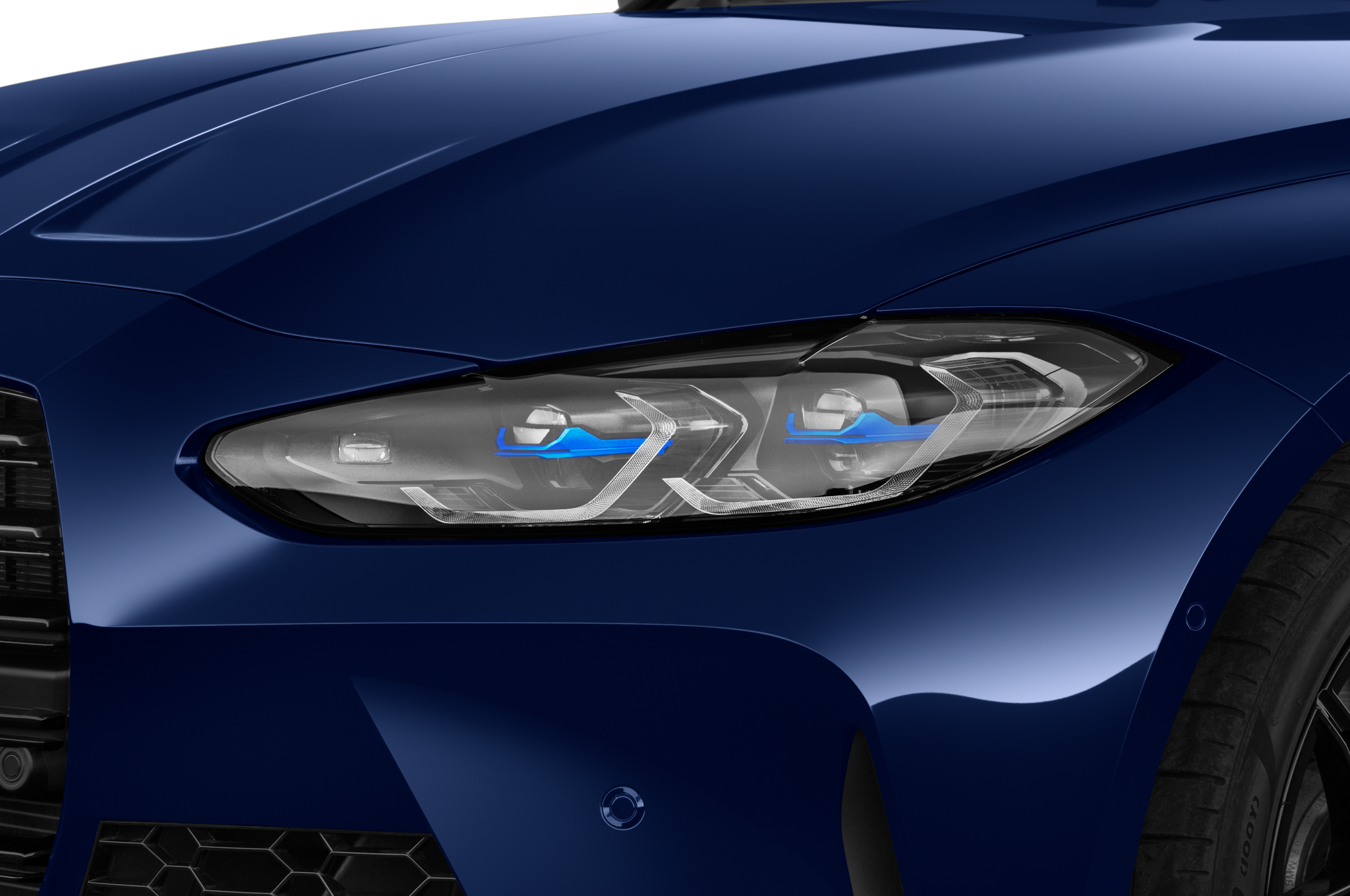 BMW M4 Coupe (Baujahr 2021) Competition 2 Türen Scheinwerfer