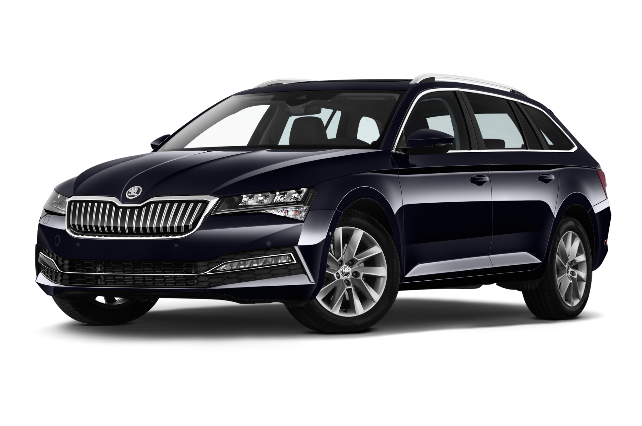 Skoda Superb Combi iV (Baujahr 2020) Style 5 Türen seitlich vorne mit Felge