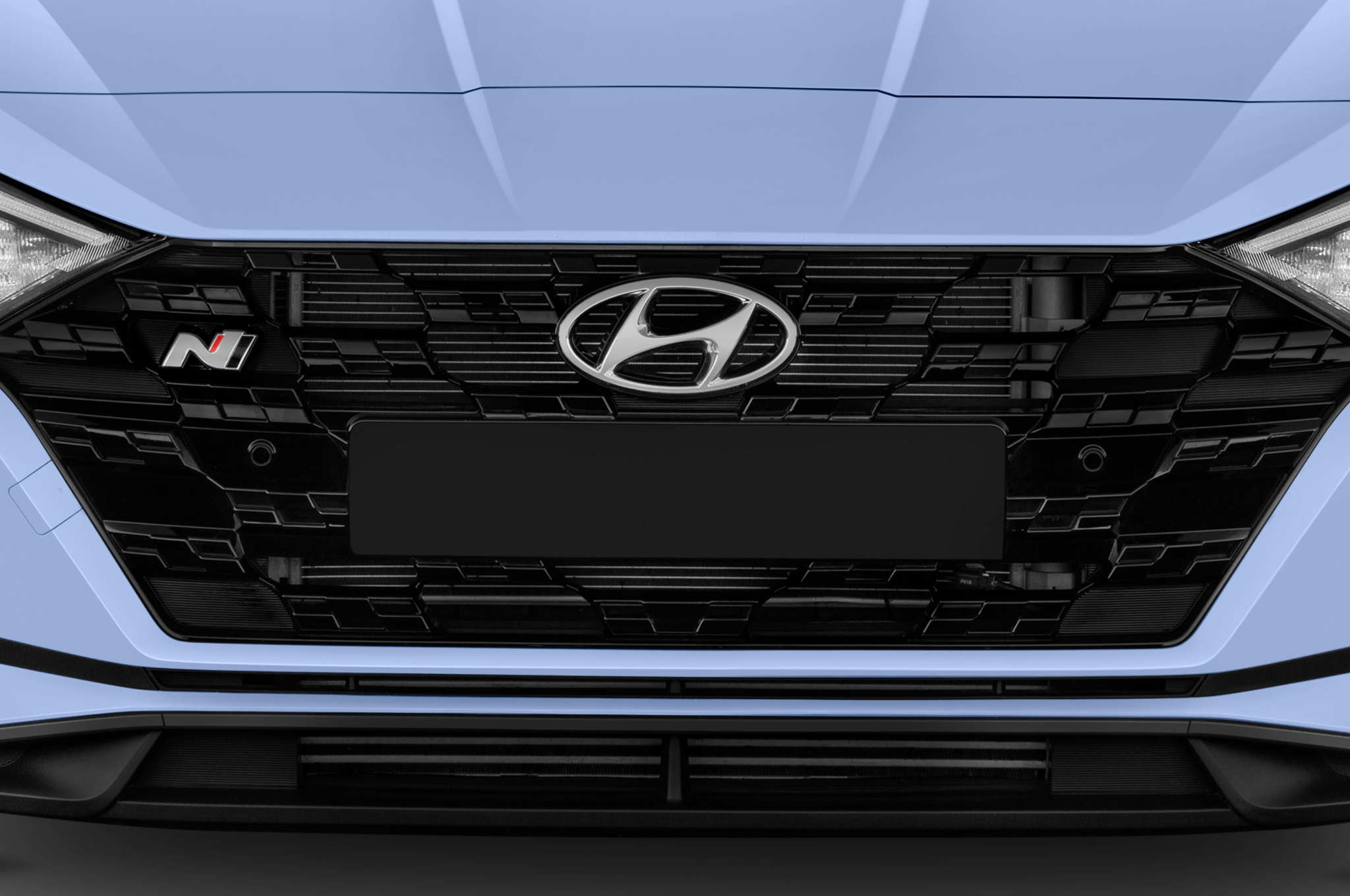 Hyundai i20 N (Baujahr 2021) N Performance 5 Türen Kühlergrill und Scheinwerfer