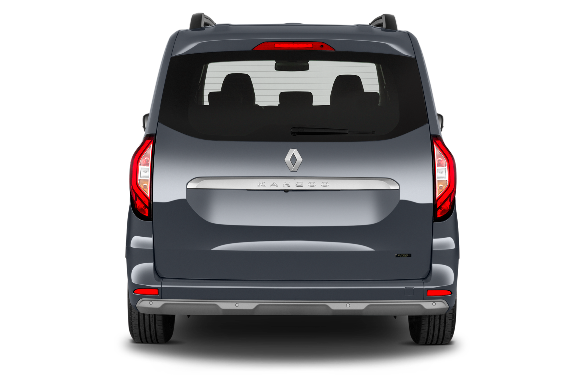 Renault Kangoo E-Tech (Baujahr 2023) Techno 5 Türen Heckansicht