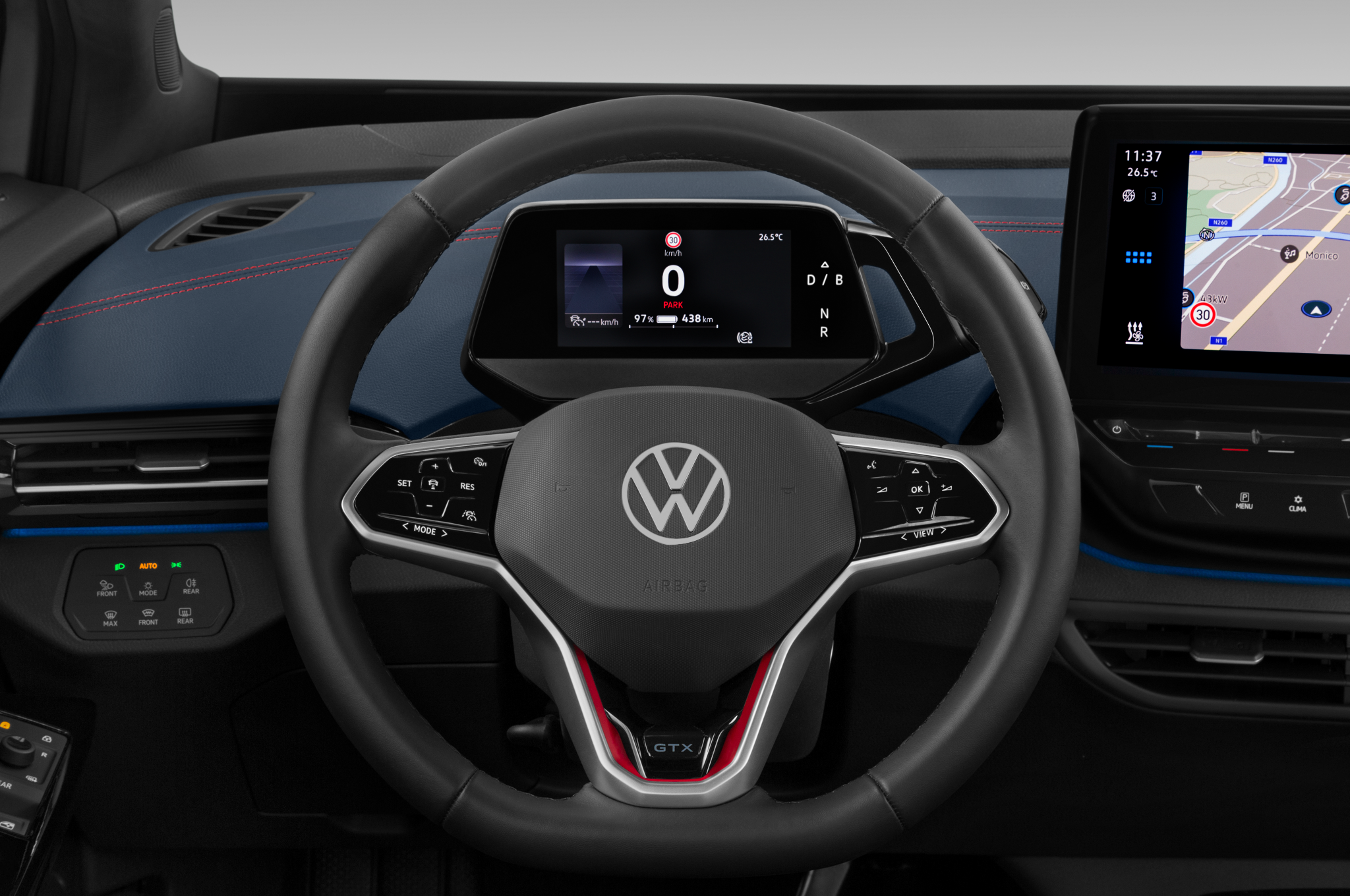 Volkswagen ID.5 (Baujahr 2022) GTX 5 Türen Lenkrad