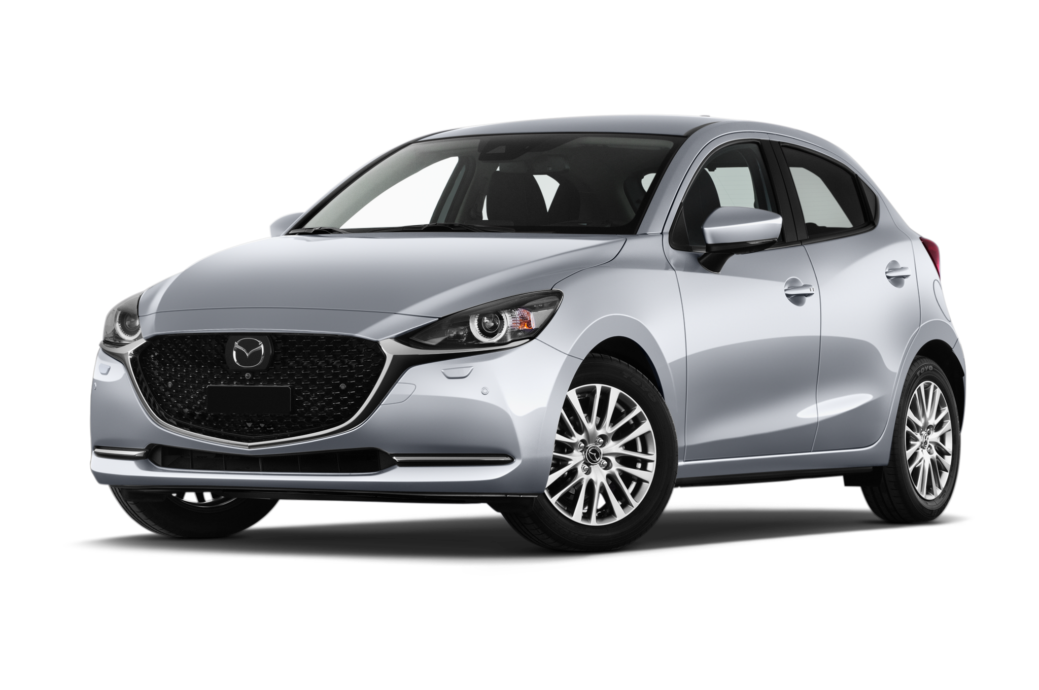 Mazda Mazda2  (Baujahr 2020) Sports-Line 5 Türen seitlich vorne mit Felge