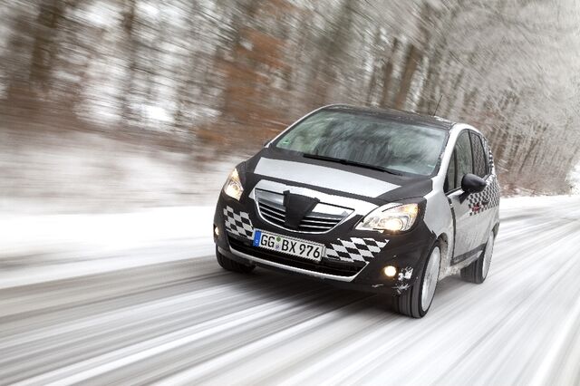 Opel Meriva: Auf Probefahrt mit dem neuen Familienvan