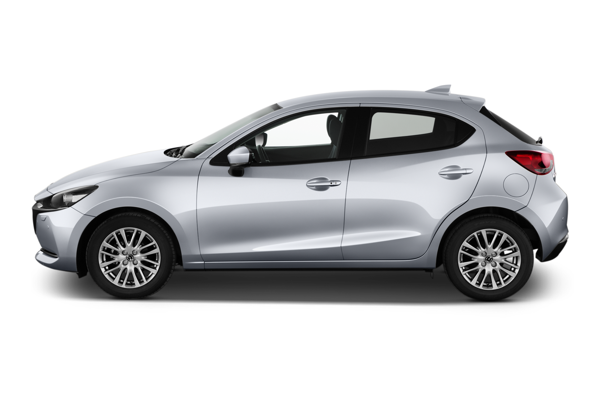 Mazda Mazda2  (Baujahr 2020) Sports-Line 5 Türen Seitenansicht