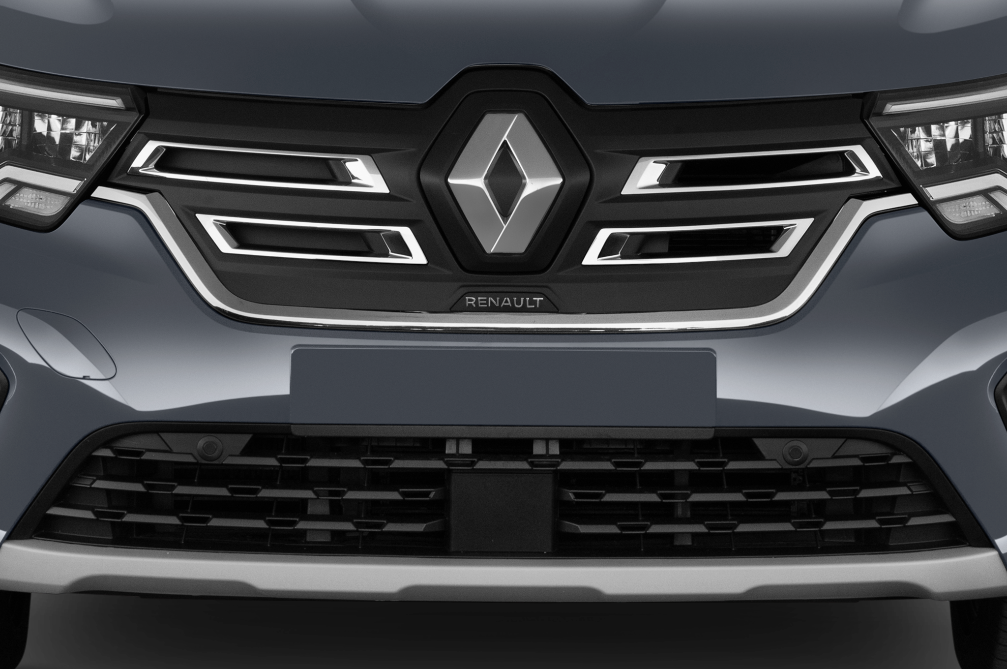 Renault Kangoo E-Tech (Baujahr 2023) Techno 5 Türen Kühlergrill und Scheinwerfer