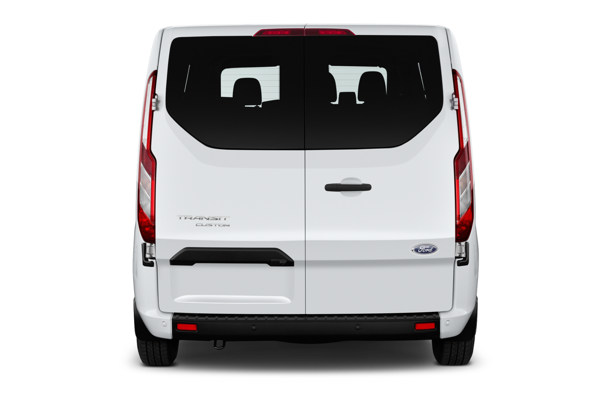 Ford Transit Custom (Baujahr 2021) Trend 5 Türen Heckansicht