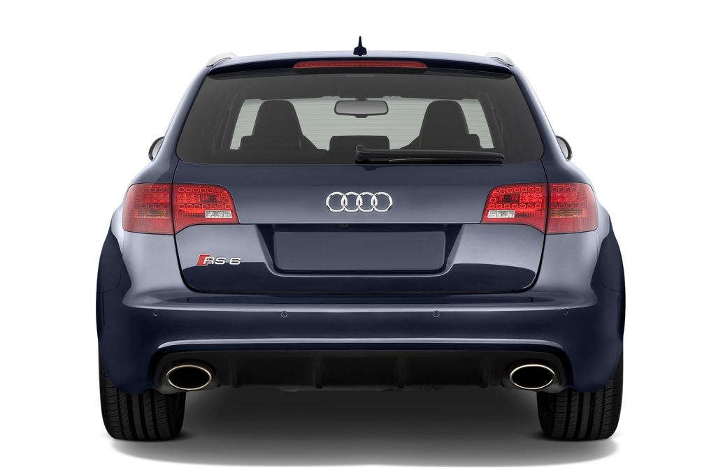 Audi RS6 (Baujahr 2010) - 5 Türen Heckansicht