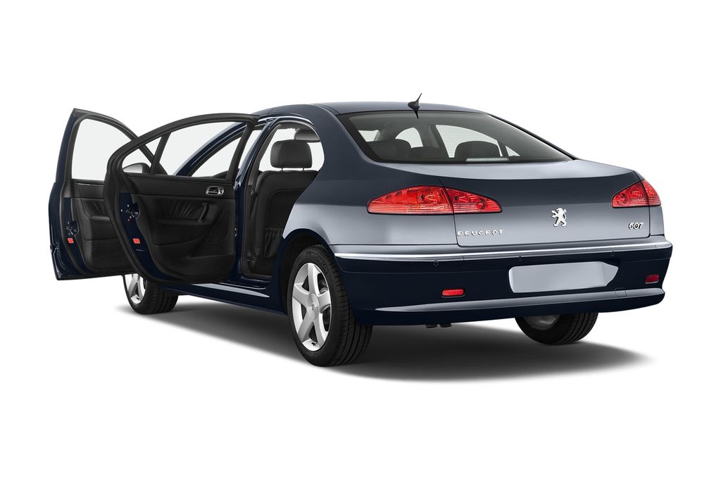 Peugeot 607 (Baujahr 2010) Platinum 4 Türen Tür geöffnet