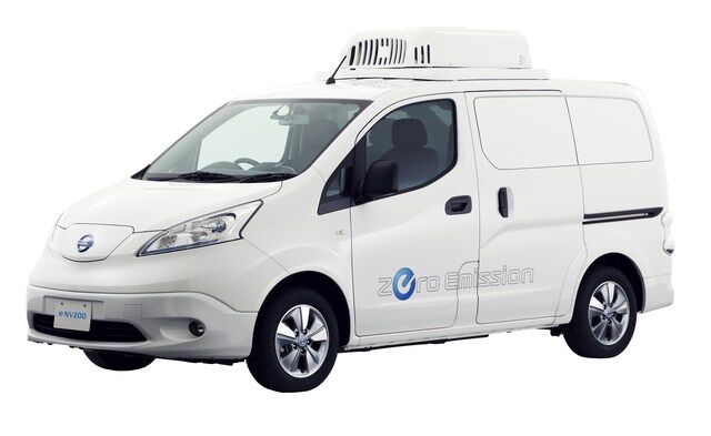 Nissan e-NV200 Fridge Concept  - Eiskalt CO2 gespart