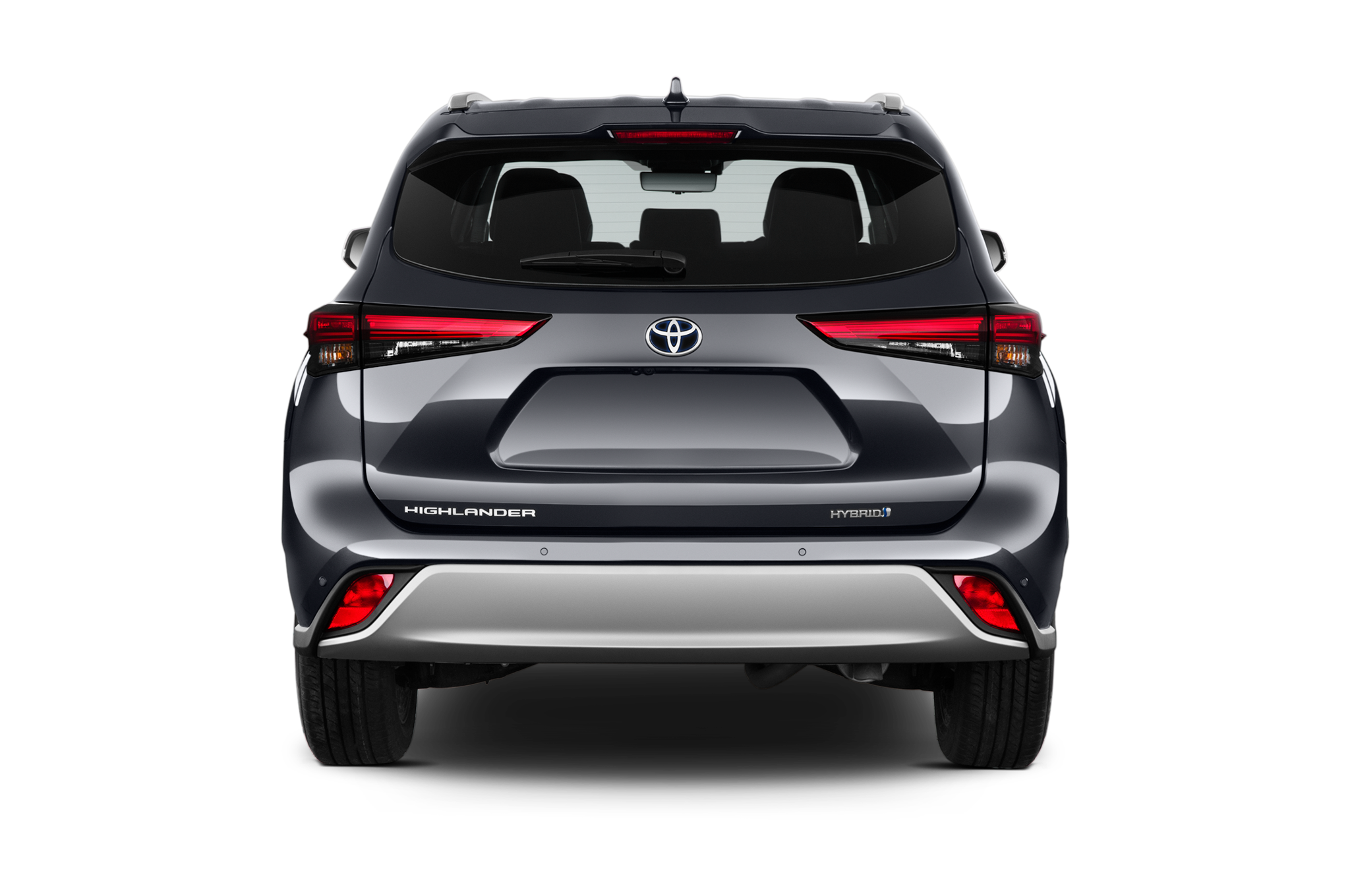 Toyota Highlander (Baujahr 2021) Luxury 5 Türen Heckansicht