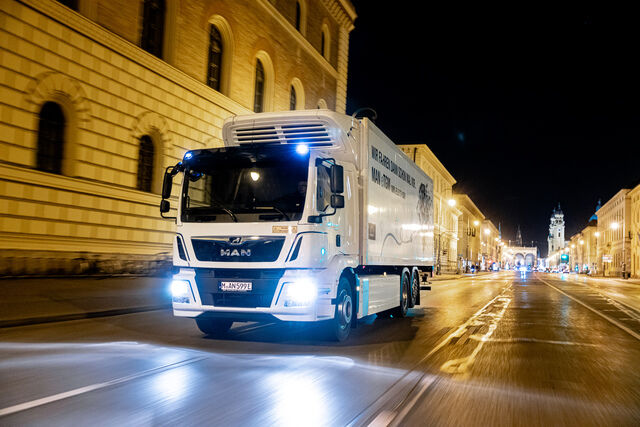 Elektrische Lkw im Lieferverkehr   - Sauberer, leiser und auch schneller  