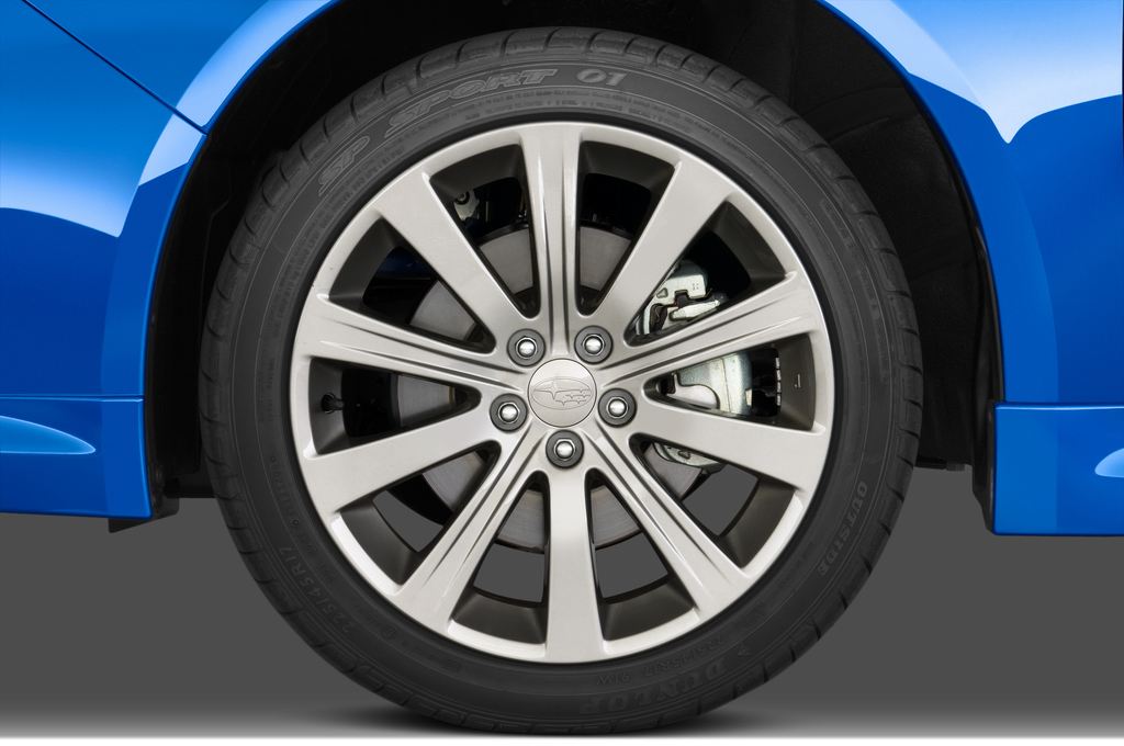Subaru Impreza (Baujahr 2010) WRX STI 5 Türen Reifen und Felge