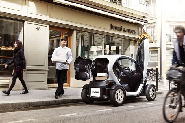 Renault Twizy Cargo - Wasserträger unter Strom