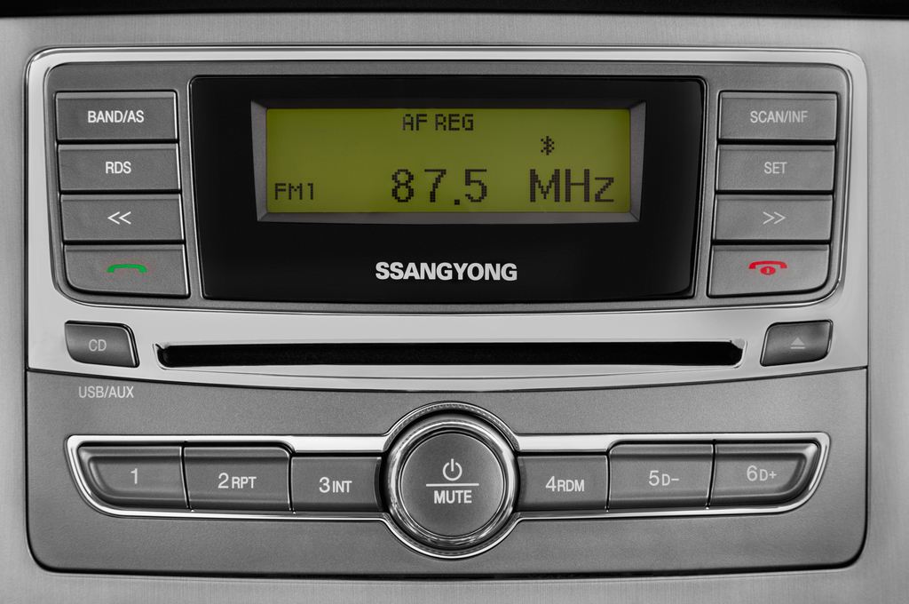 Ssangyong Rexton W (Baujahr 2013) Sapphire 5 Türen Radio und Infotainmentsystem