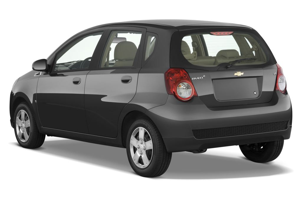 Chevrolet Aveo (Baujahr 2010) LT 5 Türen seitlich hinten