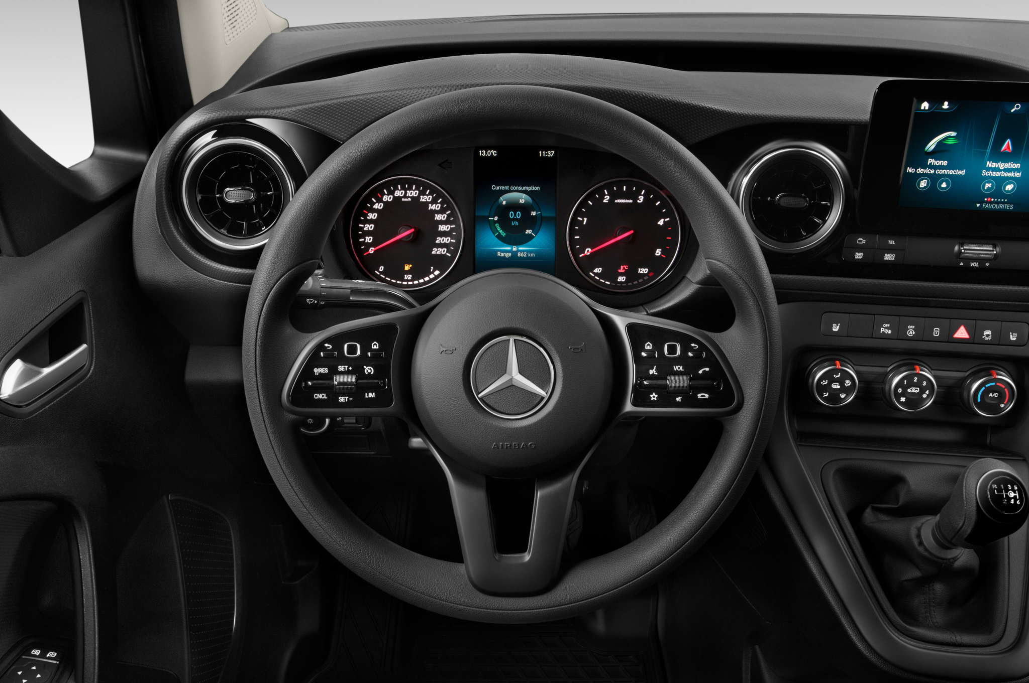 Mercedes Citan (Baujahr 2022) Pro 5 Türen Lenkrad