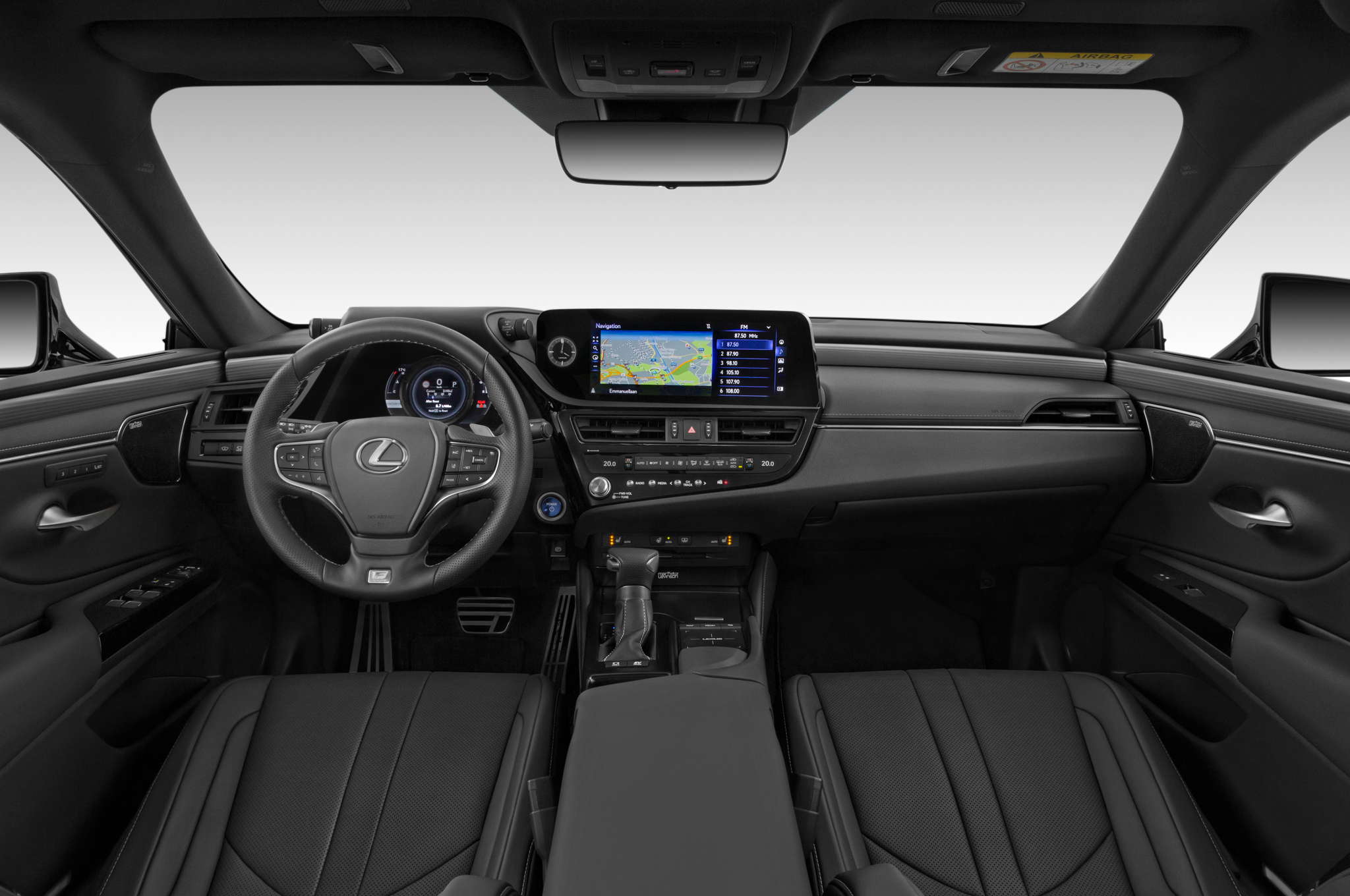 Lexus ES Hybride (Baujahr 2022) F SPORT Executive 4 Türen Cockpit und Innenraum