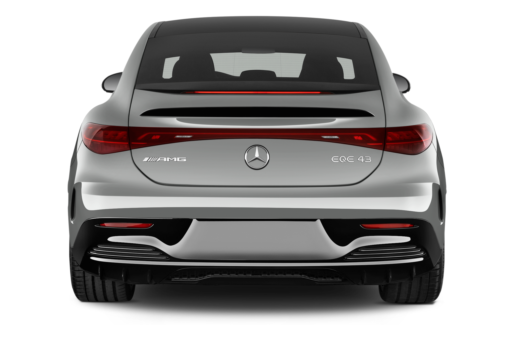 Mercedes EQE (Baujahr 2023) AMG 43 4 Türen Heckansicht