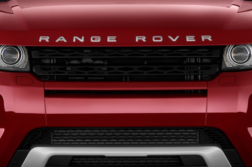Land Rover Range Rover Evoque (Baujahr 2012) Dynamic 5 Türen Kühlergrill und Scheinwerfer