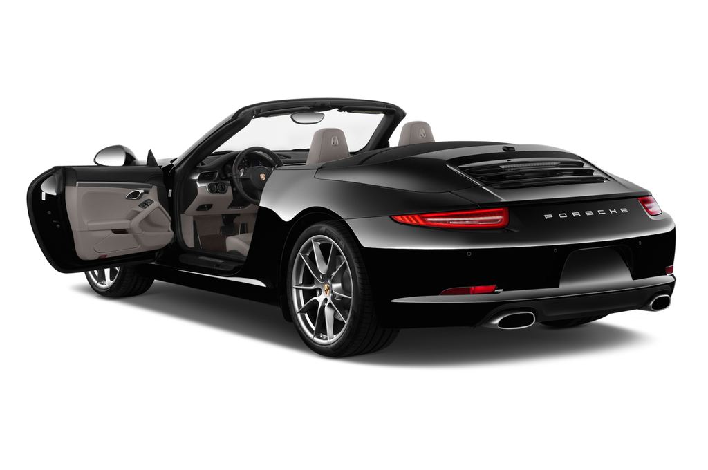 Porsche 911 (Baujahr 2013) Carrera 2 Türen Tür geöffnet