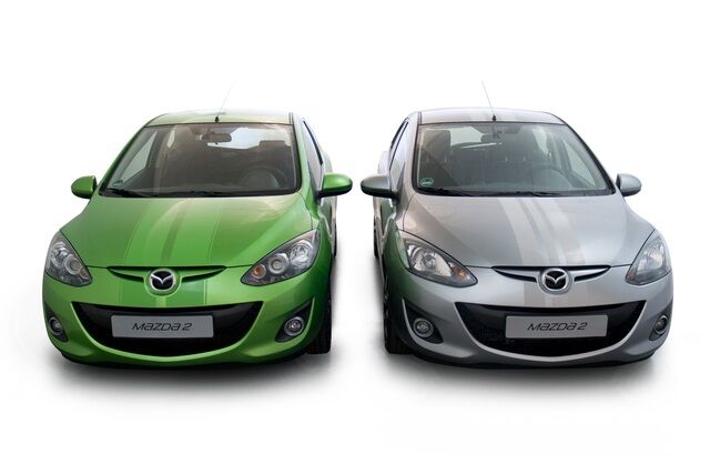 Mazda2 - Rallyestreifen für den Kleinwagen