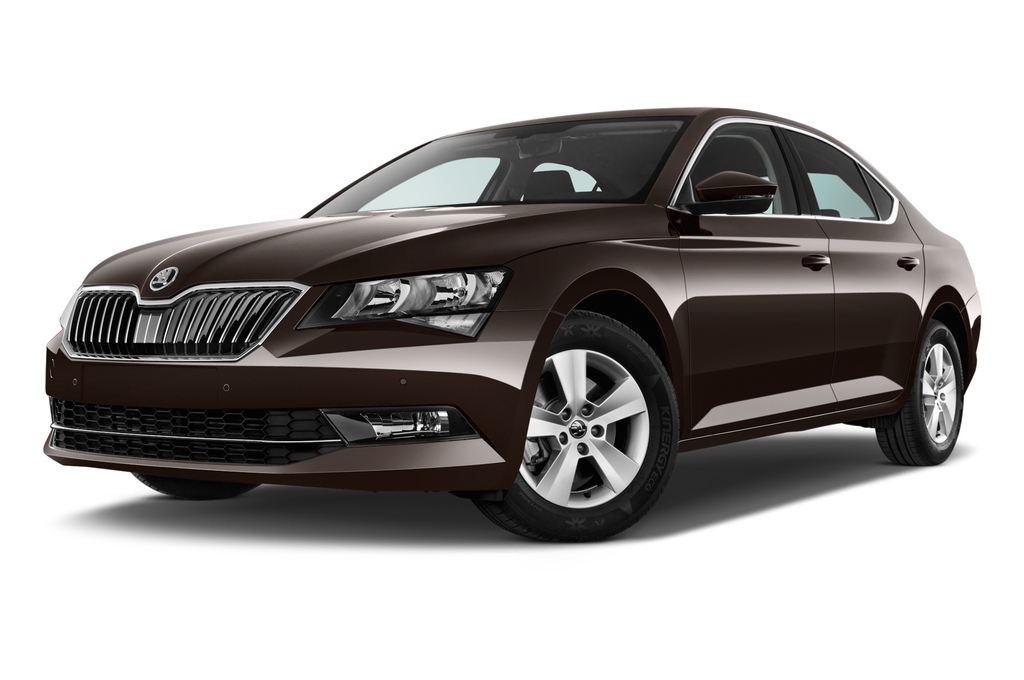 Skoda Superb (Baujahr 2016) Ambition 5 Türen seitlich vorne mit Felge