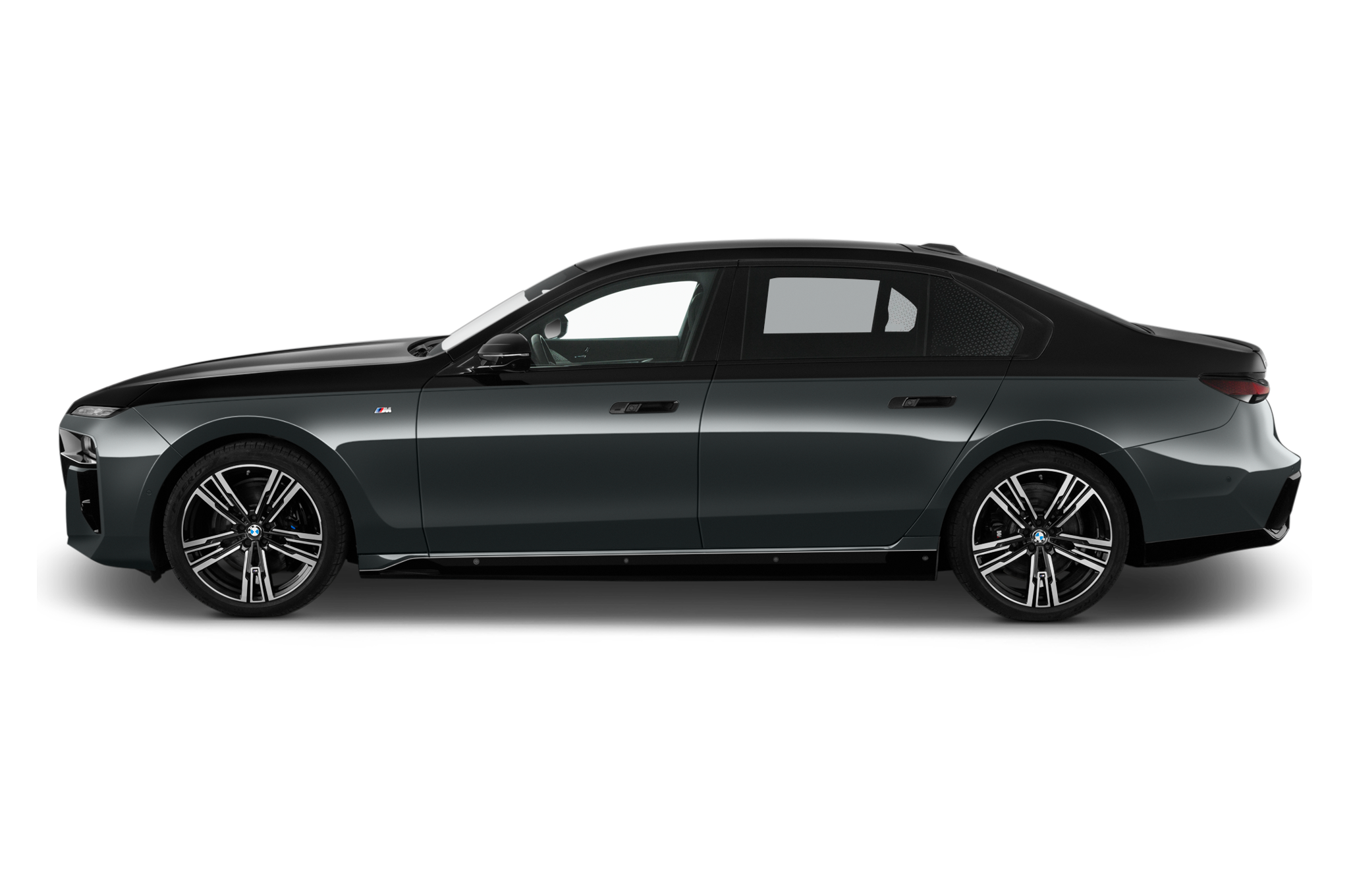 BMW i7 (Baujahr 2023) M Sportpaket 4 Türen Seitenansicht