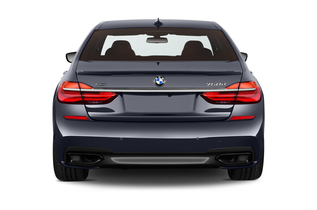 BMW 7 Series (Baujahr 2018) - 4 Türen Heckansicht