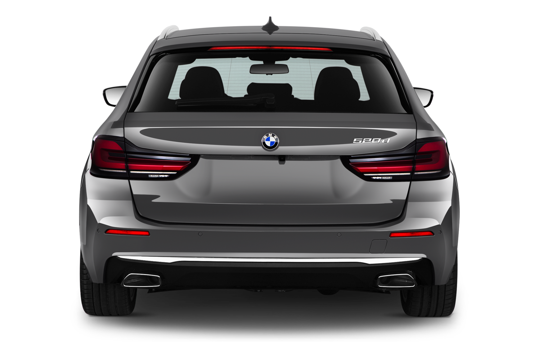 BMW 5 Series Touring (Baujahr 2023) Luxury Line 5 Türen Heckansicht