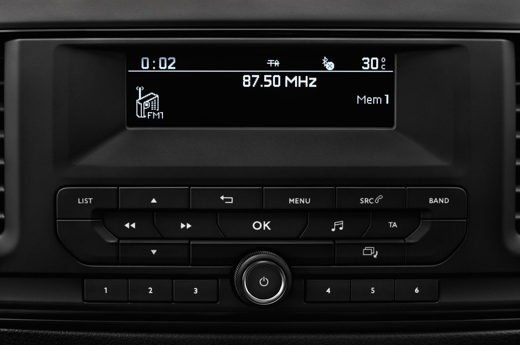 Peugeot Expert (Baujahr 2017) Premium 4 Türen Radio und Infotainmentsystem