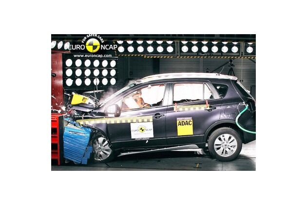 5 Sterne für den neuen Suzuki SX4 S-Cross im Euro NCAP-Crashtest