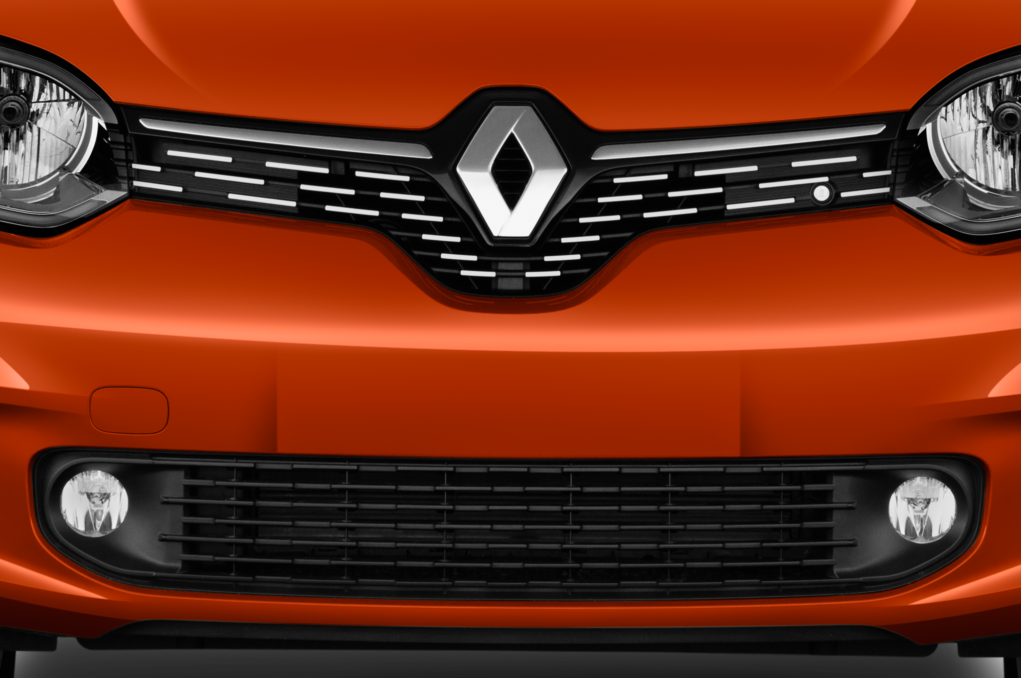Renault Twingo Electric (Baujahr 2021) Life 5 Türen Kühlergrill und Scheinwerfer