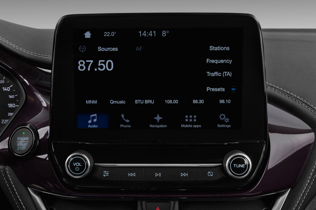 Ford Fiesta Vignale (Baujahr 2018) - 5 Türen Radio und Infotainmentsystem