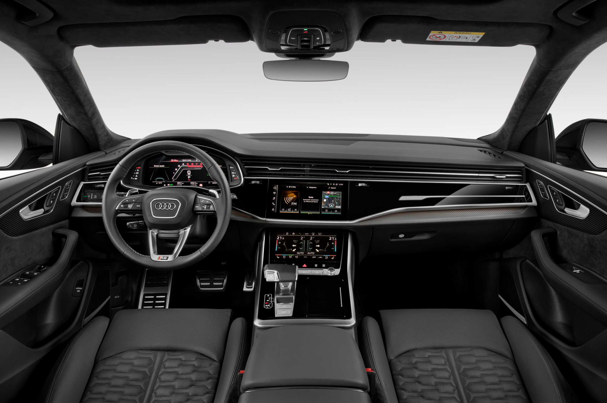 Audi RS Q8 (Baujahr 2022) - 5 Türen Cockpit und Innenraum